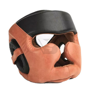 Casque de protection pour la tête pour hommes et femmes adultes, MMA, kick-boxing, Muay Thai, boxe, taekwondo, karaté, en EVA, néoprène, polyester - Product Image 2