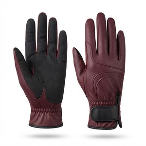 Gants d'équitation confortables pour l'entraînement avec construction respirante, paume durable et fermeture sécurisée du poignet - Product Image 6