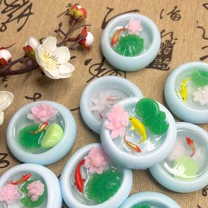 Juguete Sensorial Antiestrés de Material TPR con Diseño de Estanque de Lotos Nocturno para Niñas, Alivio de la Ansiedad y la Depresión - Product Image 3