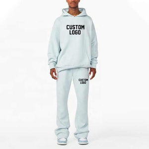 Nouveau design 2026 – Survêtements et sweats à capuche évasés en polaire respirante 100 % polyester pour hommes et femmes – Vente en gros personnalisée - Product Image 6