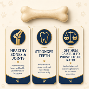 Natural Calcium Milk <b>Bone</b> Dog Treats for Strong <b>Bones</b> & Joints High Calcium Dental Chews for All Breeds OEM ODM Private Label - Product Image 4