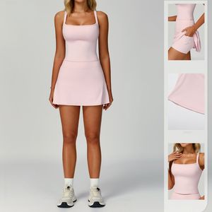 2026 Luxury Breathable Active Wear for Women Custom Logo Tennis Dress Short <b>Skirt</b> Strapless Spandex/Cotton OEM - Product Image 1