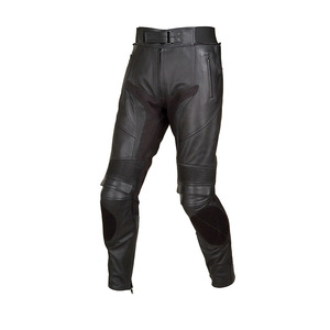 Pantalon de moto en cuir pour sports de plein air, produit fiable, protection optimale, pour hommes et femmes. - Product Image 6