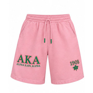 Shorts Alpha Kappa Alpha para Chicas, Ropa de Sororidad Griega, Shorts Deportivos Cómodos para Gimnasio, Entrenamiento, Verano y Días Casuales - Product Image 5