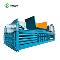 Presse à balles hydraulique horizontale pour le recyclage des déchets métalliques, presse à balles hydraulique semi-automatique