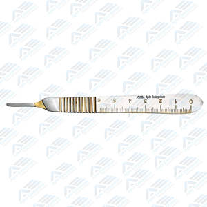 Règle pour la chirurgie, l'art, l'artisanat, la modélisation, la biologie et les laboratoires, poignée de scalpel, lame chirurgicale en acier inoxydable avec pouces - Product Image 4