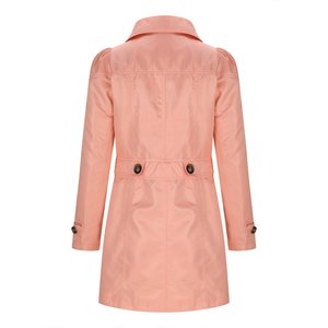 High Quality <b>Womens</b> Trench <b>Coat</b> <b>Double</b> <b>Breasted</b> Belted Long Overcoat Elegant Winter Outerwear Custom - Product Image 2