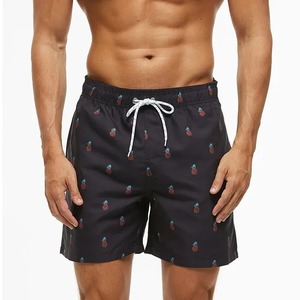 Shorts de bain les plus vendus, séchage rapide, vêtements de plage, grandes tailles, imperméables, imprimés, motifs unis, logo personnalisé sur le devant, dernier design - Product Image 2