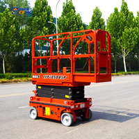 CFMG 4.5m/5.6m Mini plate-forme élévatrice personnelle de travail aérien plate-forme élévatrice à ciseaux automotrice électrique pour une personne à vendre
