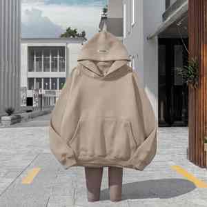 Sweat à capuche pour homme très populaire en coton épais, style cagoule ninja, entièrement zippé avec fermeture éclair intégrale - Product Image 3