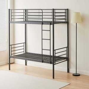 Heavy Duty Steel Frame Bunk <b>Bed</b> For Worker <b>Camp</b> Durable Double Sleeping Solution For Staff Dormitory Use - Product Image 2