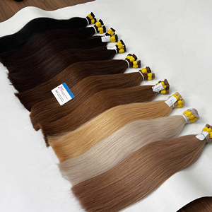 Nueva Llegada, Extensiones de Cabello Humano 100% Naturales, Multicolor, Sedosas, Suaves, con Cutículas Alineadas, Sin Caída, Listas para Enviar - Product Image 5