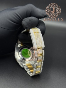 Montre Hip Hop étanche en moissanite avec verre résistant aux rayures pour usage quotidien et activités de plein air, disponible en promotion - Product Image 2