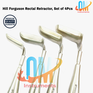 Ensemble de 4 instruments chirurgicaux de qualité supérieure Hill Ferguson Rectal Retractor à fibre optique |   Instruments OldMed - Product Image 6