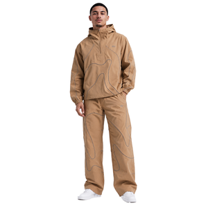 Reflective Custom Piping Windbreaker Hooded Tracksuit Lightweight Jacket and <b>Jogger</b> Pants OEM Night Visibility <b>Nylon</b> Sportswear - Product Image 1