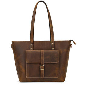 Bolso de Moda para Mujer en Cuero PU Genuino Personalizado – Bolso de Hombro y Compras Portátil con Bolsillo para Laptop para Uso Diario - Product Image 1