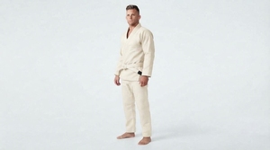 Men Martial Arts Training Sportswear Comfortable <b>Jacket</b> And Long Pants Uniform Set - Product Image 6