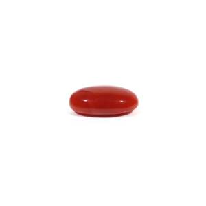 Loose Pink Opal Oval Cabochon 3.65 Carat Synthetic Gemstone for Fine Jewelry - Product Image 3