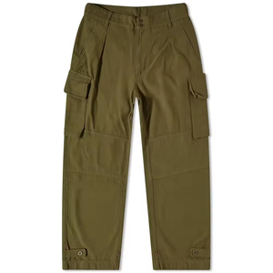 New Arrival Baggy <b>Cargo</b> Pants Custom Vintage Utility Wear Adjustable 100% Cotton Trousers <b>Cargo</b> Pants For Men's Wears OEM - Product Image 3