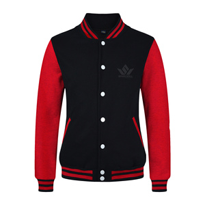 Veste de sport respirante personnalisée pour homme SPARKWELL INDUSTRY, bleu et blanc, manches unies, fermeture éclair sur le devant, style preppy, automne - Product Image 5