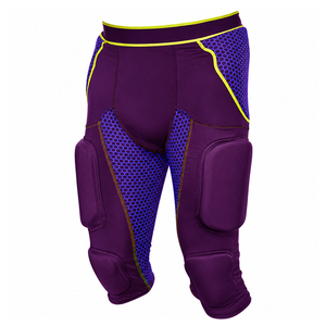 High Performance Professional Sports Safety Compression Shorts Thigh & <b>Hip</b> Protective <b>Padding</b> American Football Compression Pant - Product Image 1