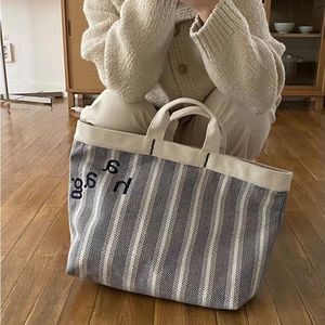 Crea la Tua Borsa Personalizzata 2026 Nuovo Arrivo Borsa in Tela Minimalista Casual di Tendenza <span class=keywords><strong>con</strong></span> Lettere <span class=keywords><strong>Ricamate</strong></span> - Product Image 6