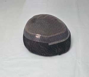 Premium Quality <b>Mens</b> Hair <b>Wig</b> Kinky Straight Remy Hair Toupee 100% Density Soft Loose Deep Wave - Product Image 6