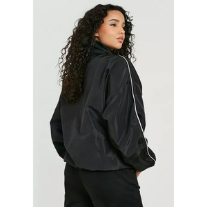Latest Style Black Windbreaker Outdoor Women's <b>Jackets</b> Waterproof Winter Stand Collar Full Sleeve Windbreaker <b>Jackets</b> - Product Image 6