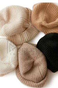 <b>Winter</b> Knit Beanie Hat Soft Warm Breathable Stretch <b>Cap</b> Unisex Comfortable Casual Outdoor Streetwear Style - Product Image 5