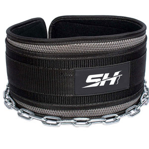 Heavy Duty Unisex Neoprene Dip <b>Belt</b> With Chain For Powerlifting Hip Squats Weightlifting Bodybuilding Gym <b>Belt</b> Custom Low Price - Product Image 5