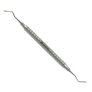 Herramienta manual premium de acero inoxidable para extracción de caries y desechos, tipo cuchara, para restauraciones periodontales. - Product Image 1