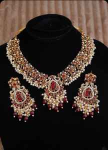 Nouvelle Collection : Parure de Bijoux de Mariée Traditionnelle Indienne Style Bollywood 2026 – Magnifiques Parures de Mode pour Femmes Indiennes - Product Image 2