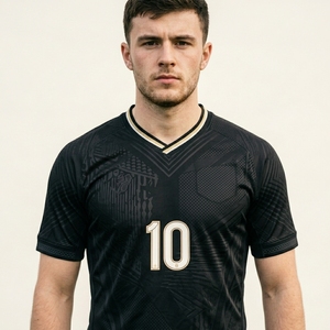 Maillot de football sublimé éco-responsable de haute qualité fabriqué au Pakistan, nouvelle arrivée 2026, personnalisable avec impression sur le devant, respirant - Product Image 3