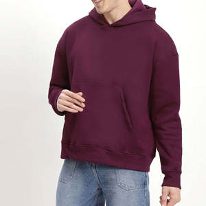 Sweat-shirt à capuche en coton épais personnalisé, marque privée, streetwear, fabricant de vêtements OEM, faible MOQ - Product Image 1