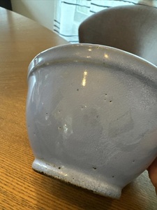 Elegante Tazón de Cerámica Blanco Perla para Servir, Profundo y Redondo, con Acabado Brillante, Perfecto para Comidas Diarias y Fiestas - Product Image 3