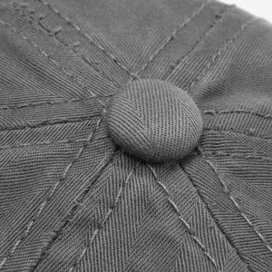 Vintage Distressed Baseball <b>Cap</b> Unisex Adjustable 6-Panel Cotton Solid Color Casual Hat for Adults Spring <b>Summer</b> - Product Image 6