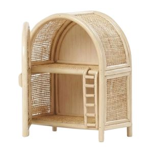 Meilleur Choix Armoire à Poupées en Rotin Tressé Haute Qualité Prix Usine Mondial Vente en Gros Mobilier Enfant Tressé Meilleure Vente - Product Image 1