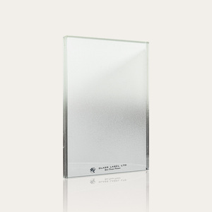 Miroir extérieur en verre feuilleté texturé personnalisé architectural coloré pour l'éclairage extérieur d'escalier d'hôtel de salle de bains - Product Image 5