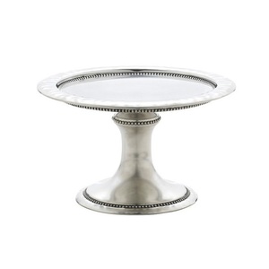 Support à gâteau en métal personnalisé avec bord lisse pour service de traiteur, centre de table pour desserts et pâtisseries, présentoir à fruits - Fournisseur - Product Image 1