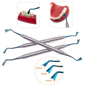 Ensemble de rétracteurs gingivaux pour implants dentaires de précision mondiale, 3 pièces, 4,5/5,5/6 mm, séparateur de gencives en acier inoxydable chirurgical - Product Image 4