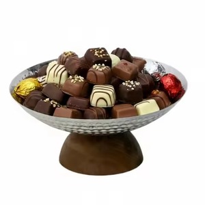 Bol à chocolat en métal résistant à la chaleur, élégant et fait à la main, en acier inoxydable, pour servir des fruits secs et des collations - Product Image 6