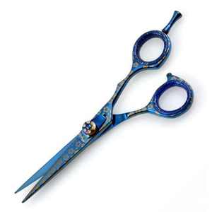 Kounain กรรไกรตัดผมมืออาชีพทำด้วยมือมีสไตล์สแตนเลสคมและทนทาน - Product Image 4