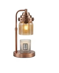 Manufacturer's Supply Adjustable Height Metal Medieval Style Aromatherapy Lamp Ambient Light Dimmable <b>Timer</b> Night Light - Product Image 3