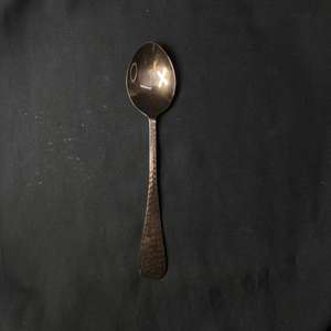 Ensemble de couverts de luxe en cuivre bronze martelé avec revêtement PVD, pour restaurant, hôtel, mariage, événement, réutilisable, passe au lave-vaisselle, cuillère, fourchette - Product Image 5