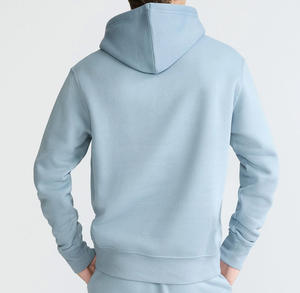 Sudadera con Capucha de Felpa 100% Algodón, Transpirable, Lisa, de Alta Calidad, Unisex, para Otoño e Invierno, con Bolsillo - Product Image 2