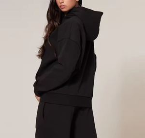 Sudadera de Felpa con Cuello Redondo, Bordada, Transpirable, con Forro de Algodón, Personalizada con Logotipo de Fábrica, para Mujer - Product Image 3