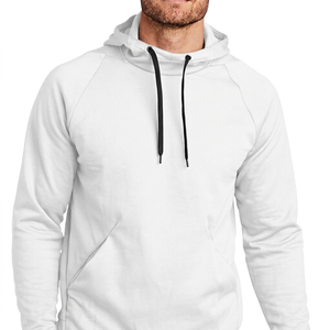 Sweat à capuche pour homme, coupe classique, en polyester/coton tissé, avec logo personnalisé imprimé, idéal pour l'automne, étiquette et marque personnalisées OEM - Product Image 3
