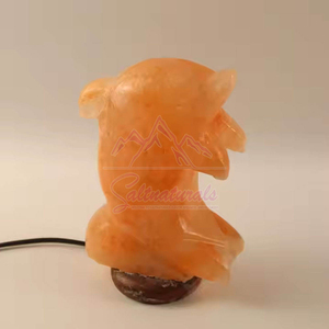Lámpara de Sal del Himalaya Original, Cristal de Roca Rosa, Decoración para el Hogar - Product Image 4