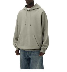 เสื้อฮู้ดดี้ผู้ชายทรงโอเวอร์ไซส์จากบังกลาเทศ ขายส่ง ผ้าฟลีซ CVC หนานุ่ม สกรีนโลโก้ได้ สินค้าใหม่ เสื้อสเวตเชิ้ตแบบสวมหัว ไม่มีลาย - Product Image 1