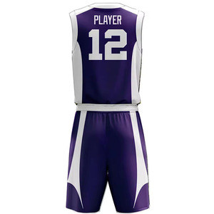 Ensemble d'uniformes de basketball haut de gamme offrant une flexibilité maximale, une respirabilité et une identité d'équipe attrayante - Product Image 1